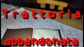 The Time Capsule Restaurant urban exploration video in Italy