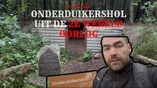 Het Onderduikershol urban exploration video in Netherlands: WE VINDEN EEN WWII 🪖 ONDERDUIKERSHOL IN VALTHERBOS