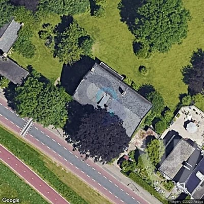 Villa Ring abandoned location in South Holland, South Holland, Netherlands - House for urban exploration