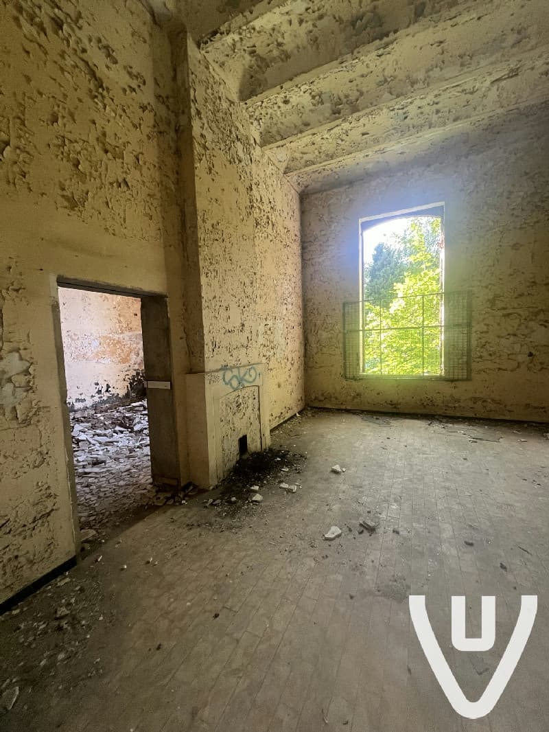 Prison & side building inside